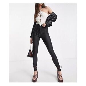 TOPSHOP  Cutout Detail Halter Neck Bodysuit in Ecru Medium Size 8-10 Women’s‎